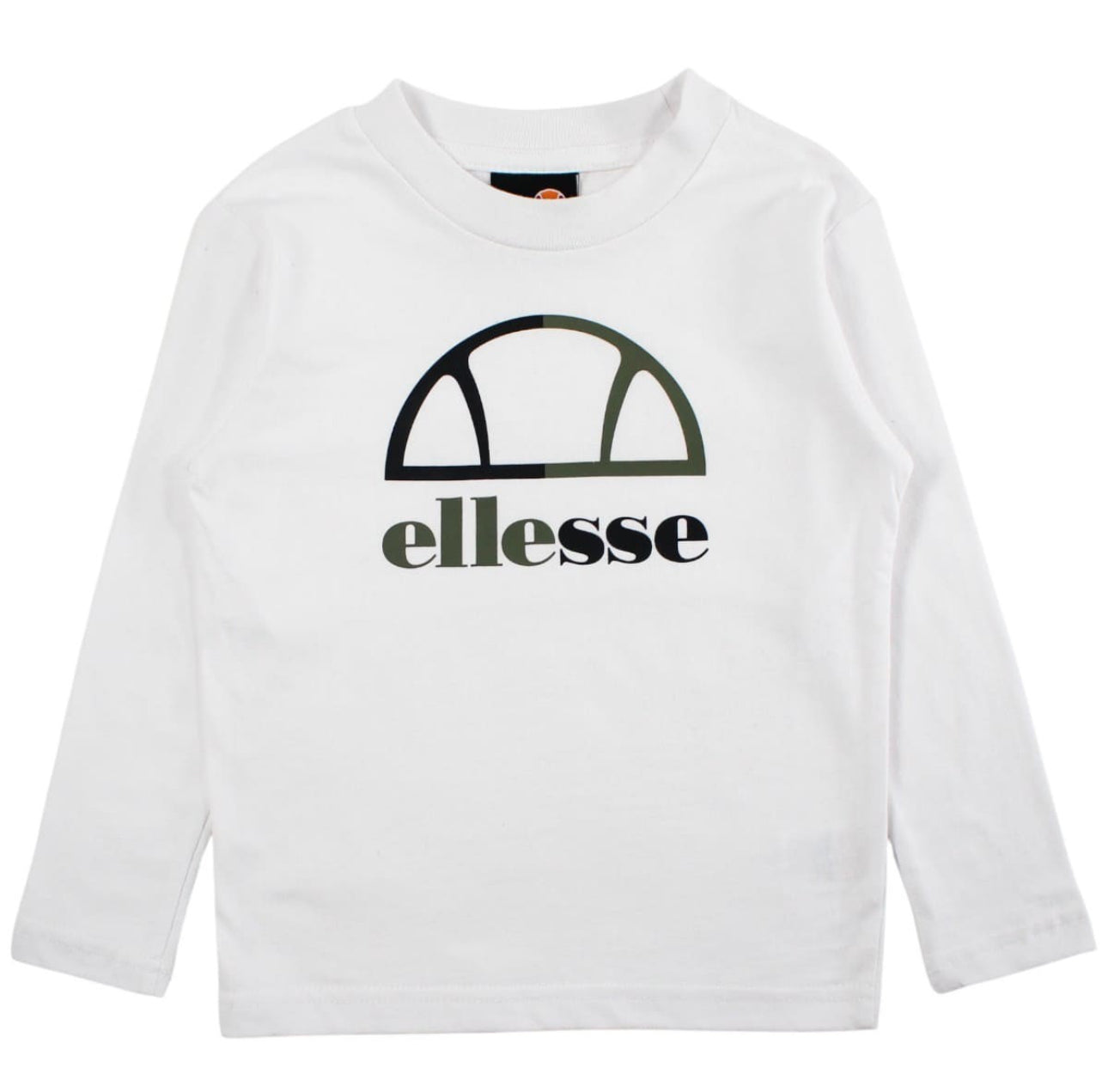 Ellesse trainingsbroek + T-shirt lange mouwen kaki