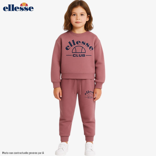 Ellesse jogging meisjes donkerroze