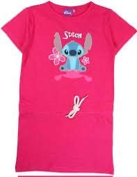 LILO&STITCH DONKER ROZE JURKJE
